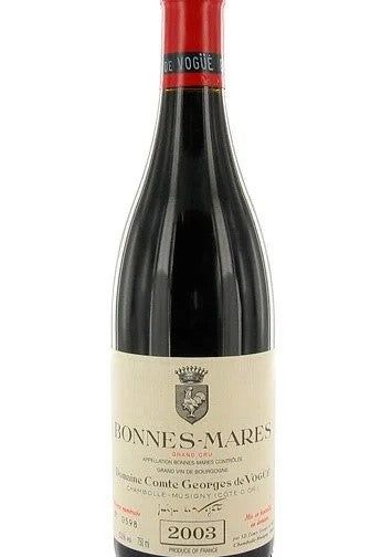 Domaine Comte Georges de Vogüé Bonnes Mares Grand Cru 2003 Red